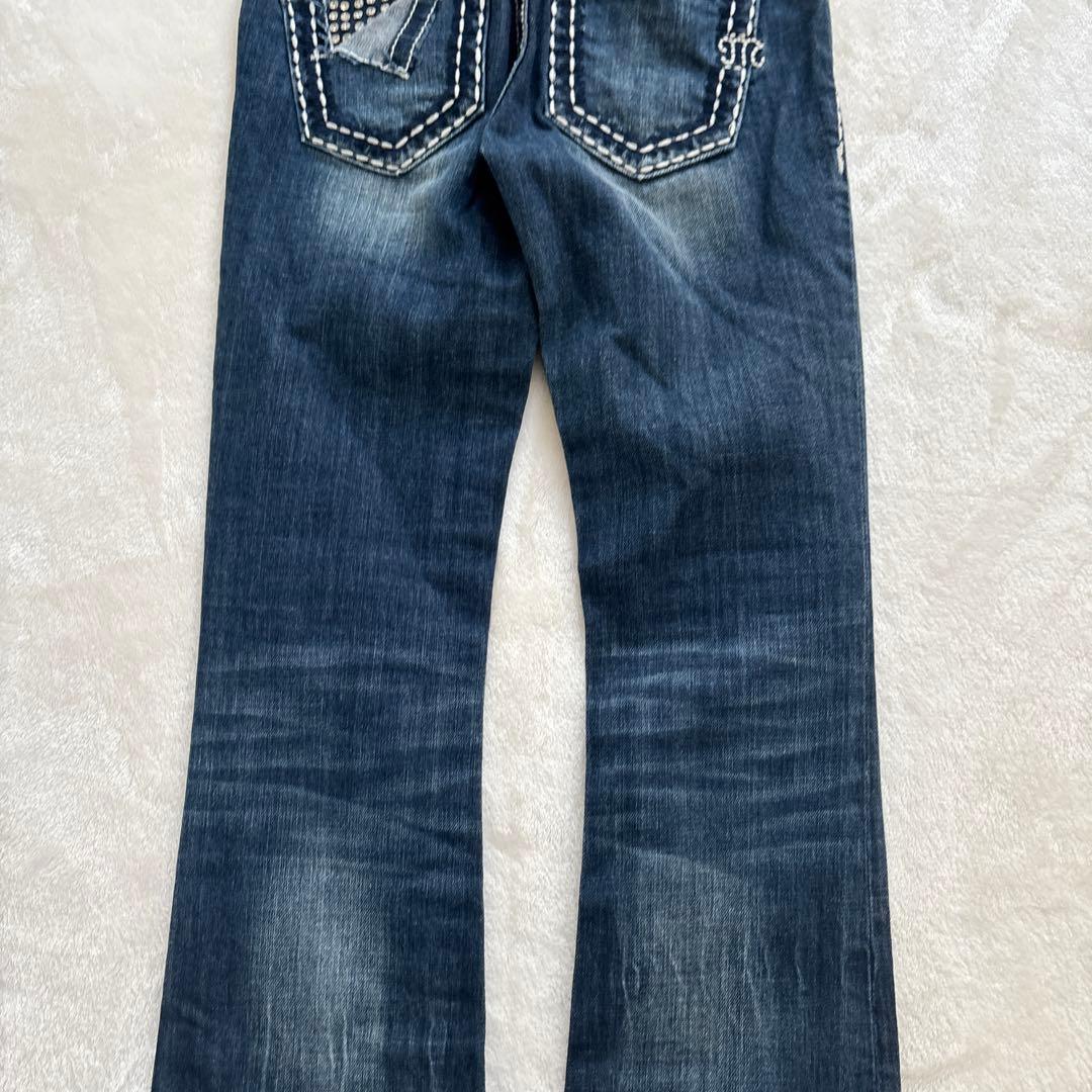 【Miss Me 】フレアデニムパンツ　24