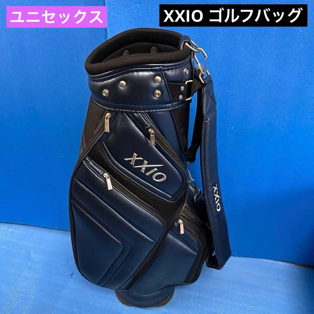 XXIO ゴルフバッグ ネイビー 5分割収納・ユニセックス