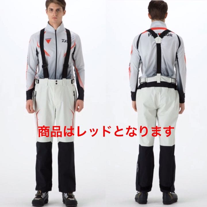 ダイワ プロバイザー レインスーツ DR-1508 レッド Lサイズ