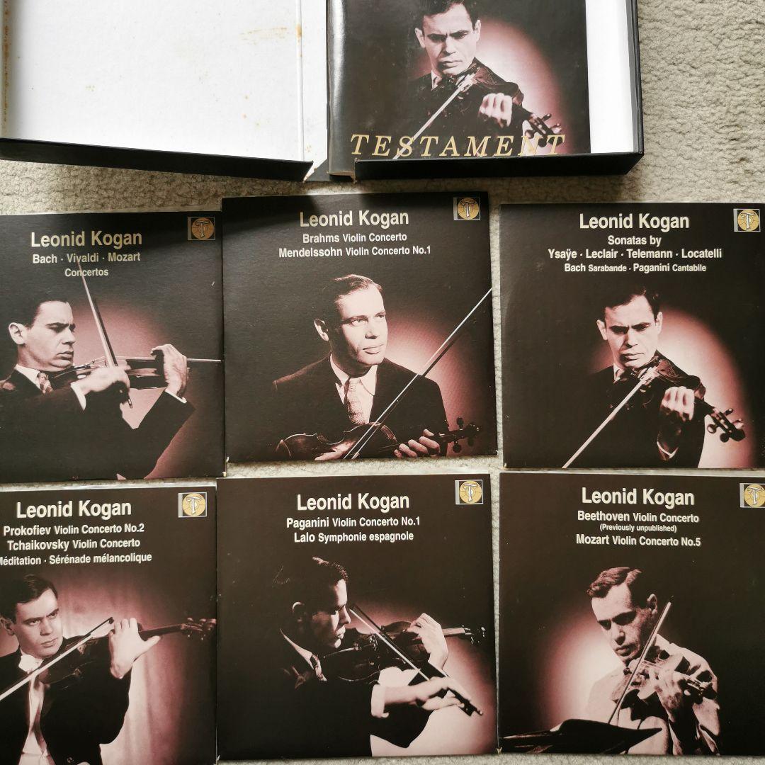 レオニード・コーガン　ヴァイオリン・コレクション（６ＣＤ）