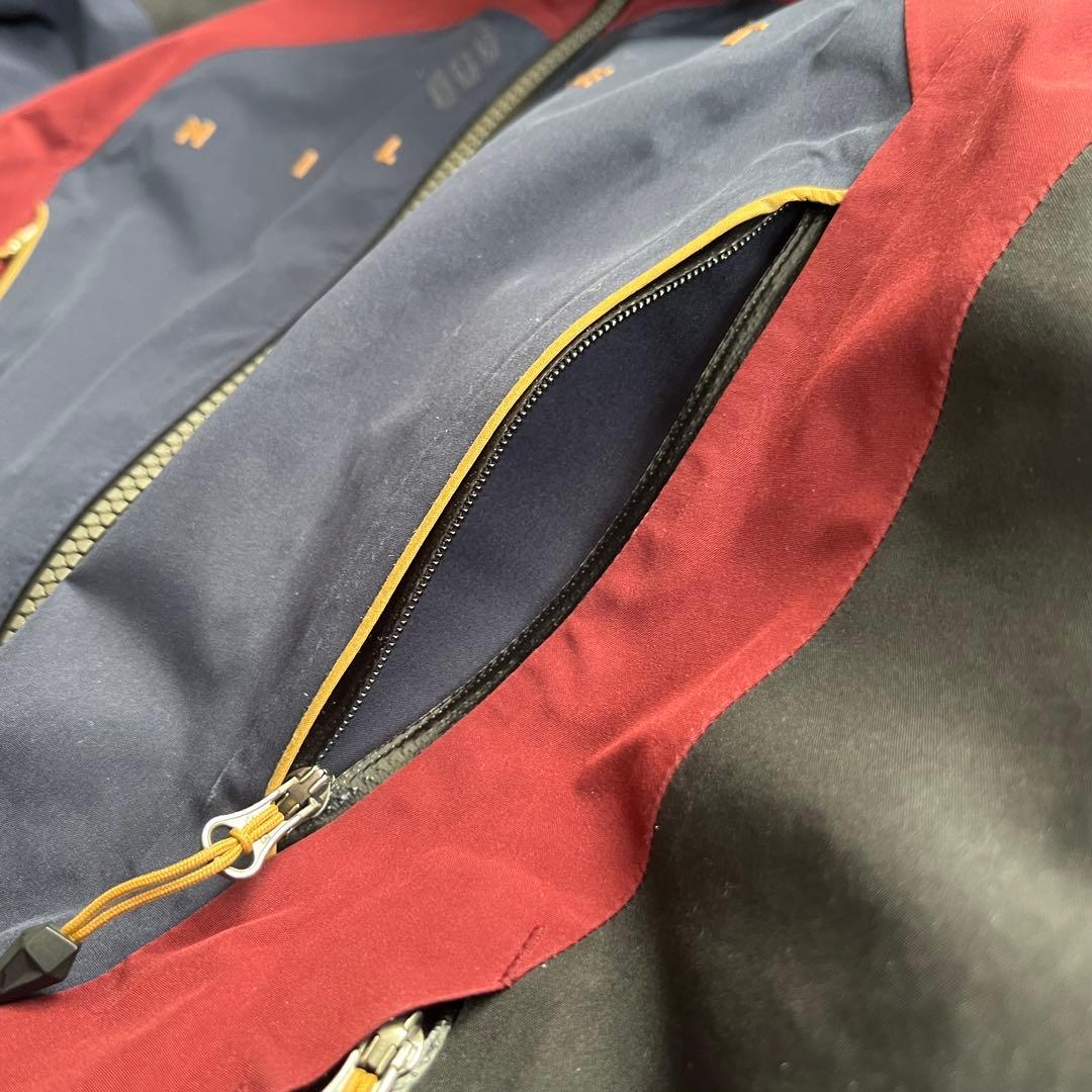 ミレー GORE-TEX マウンテンパーカー テック y2k 切替 ドローコード