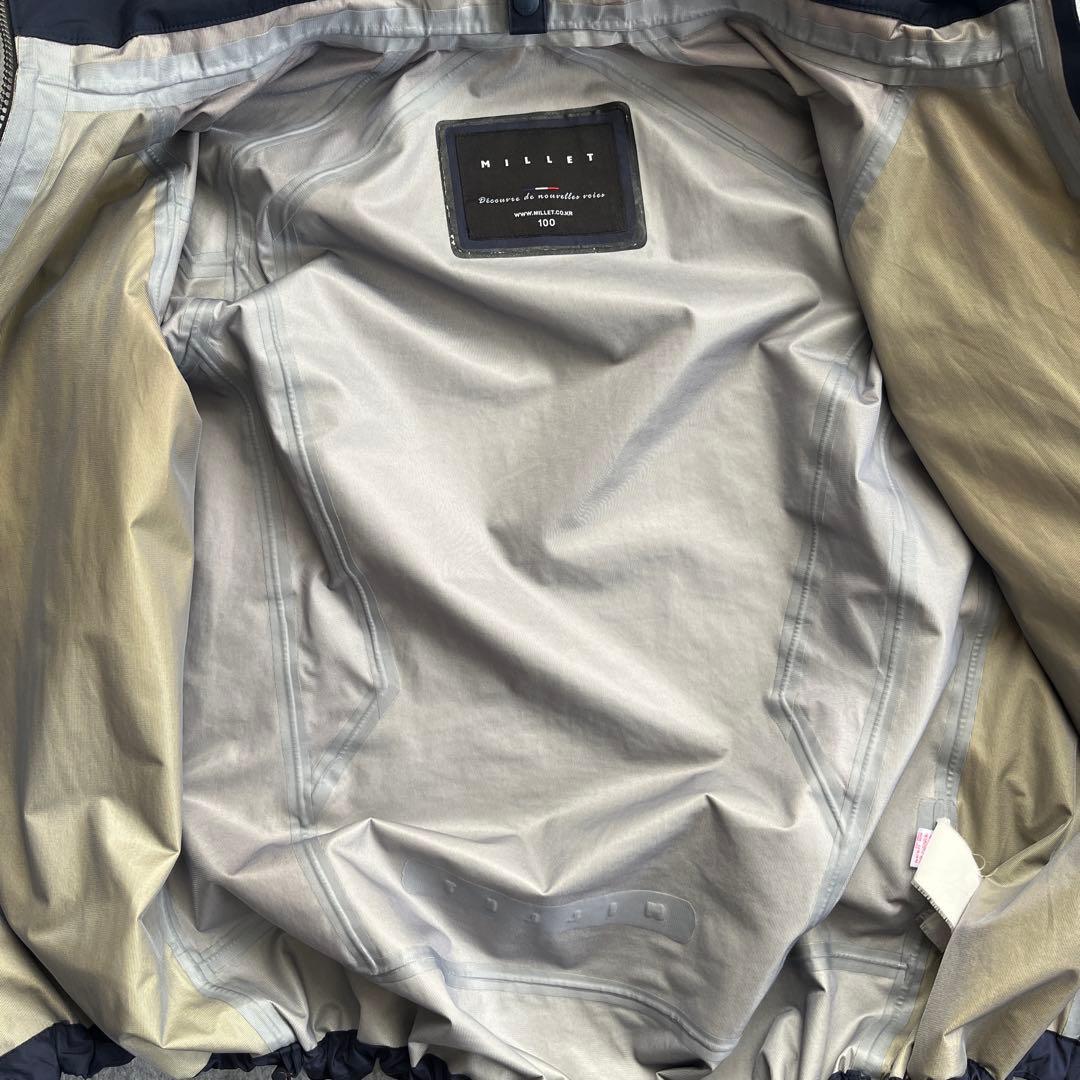 ミレー GORE-TEX マウンテンパーカー テック y2k 切替 ドローコード