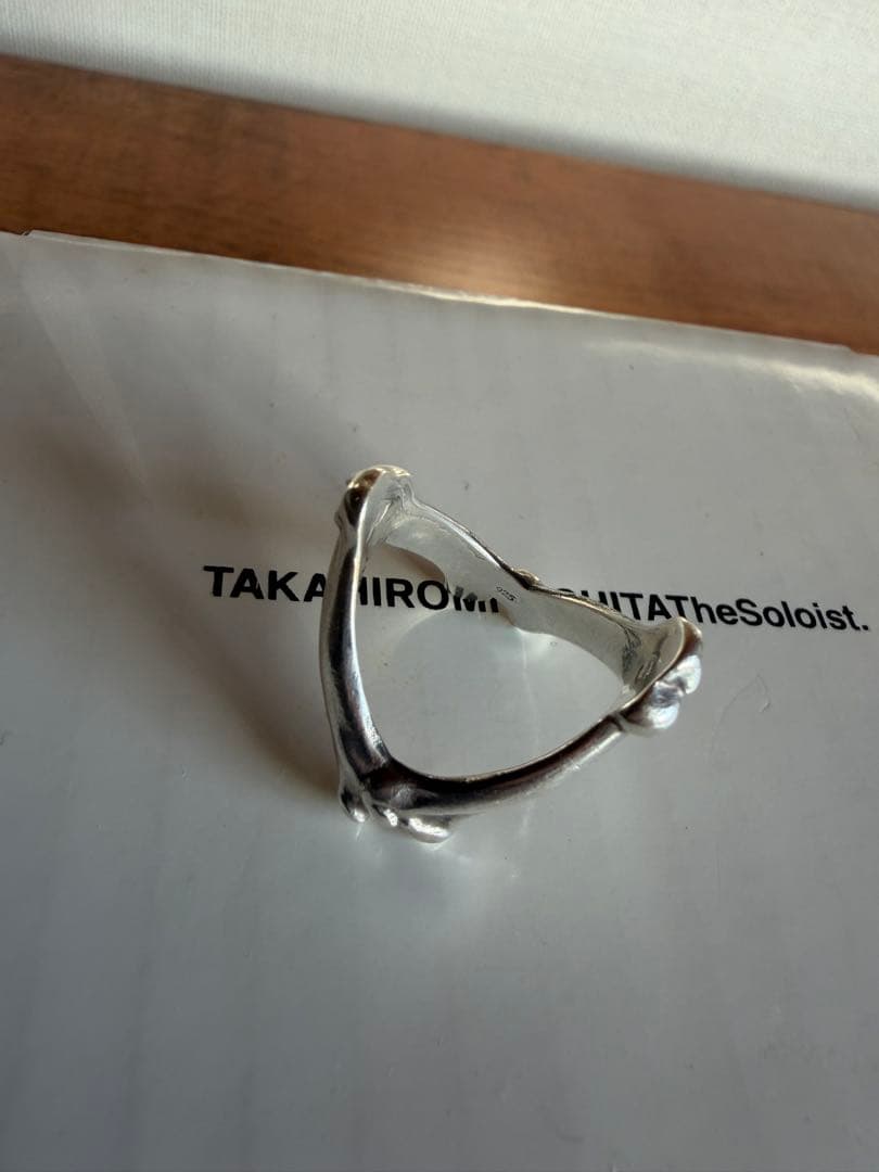 ソロイスト bone shaped victory ring soloist