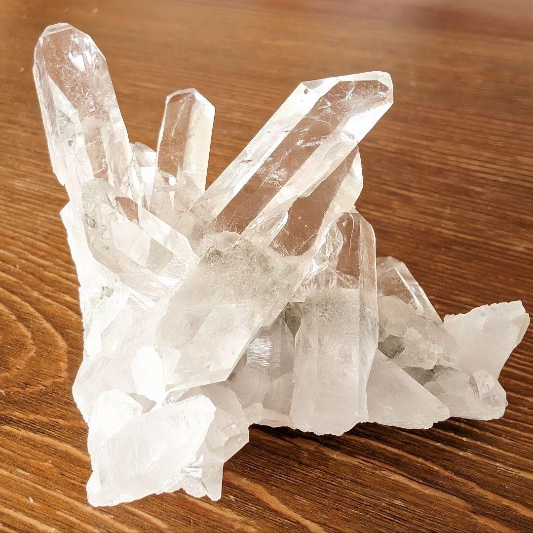 マニハール産　水晶　クラスター　E