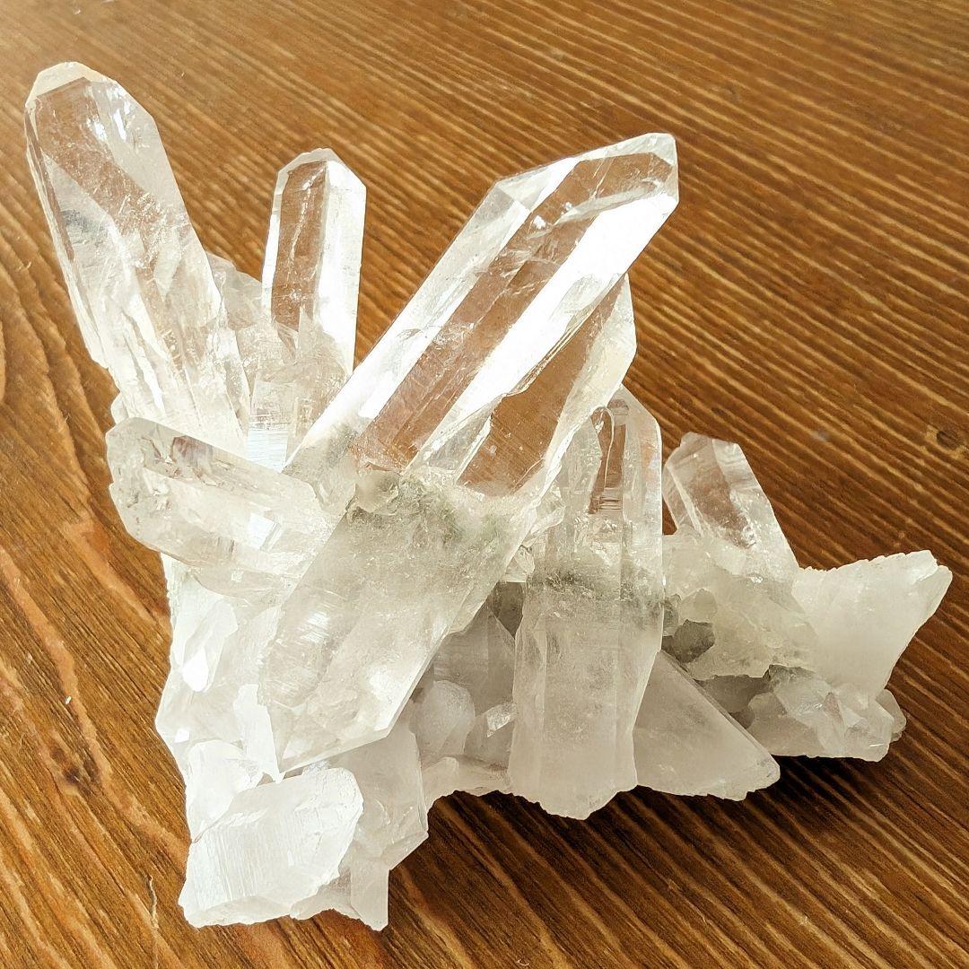 マニハール産　水晶　クラスター　E