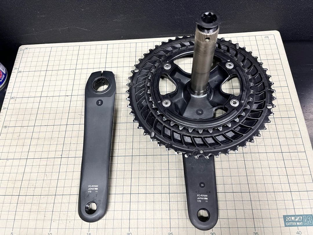 SHIMANO クランク　FC-R7000 105