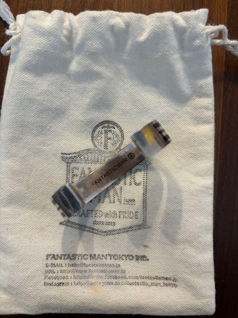 FANTASTIC MAN ストライプ バングル サイズ4