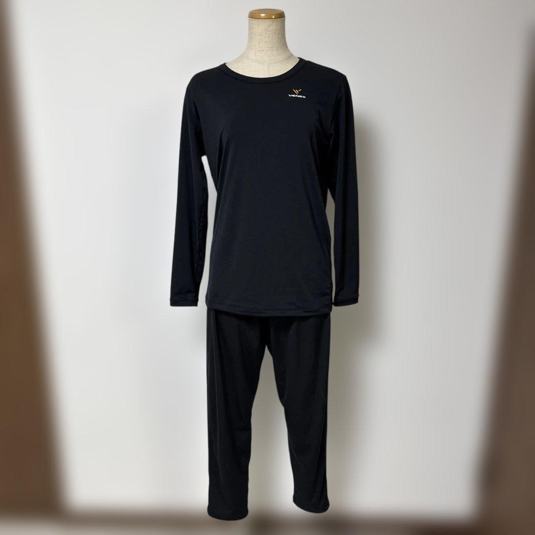 未使用　ベネクス VENEX リカバリーウェア　レディース 上下セット L 黒
