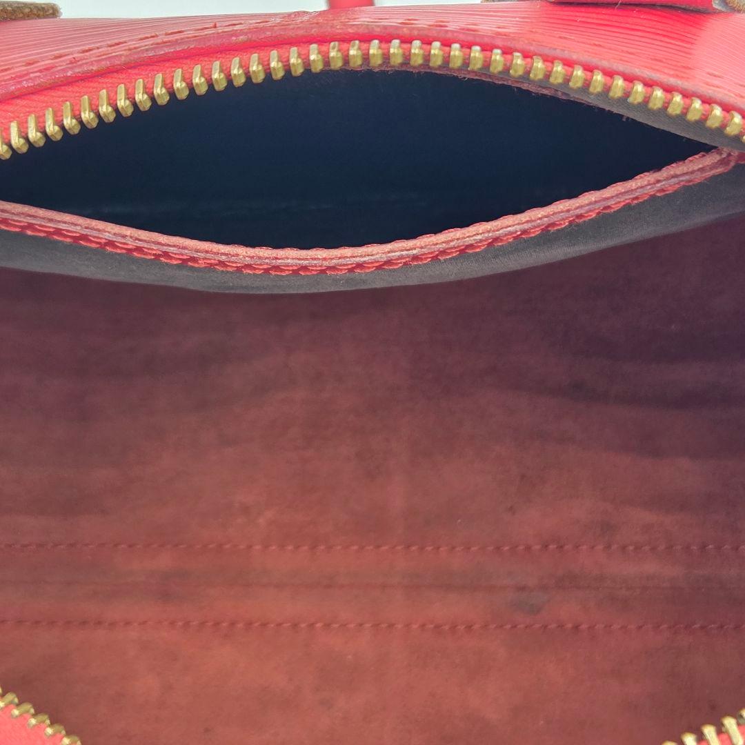 美品　ルイヴィトン エピ スピーディ 25 M59237 ミニボストンバッグ　赤