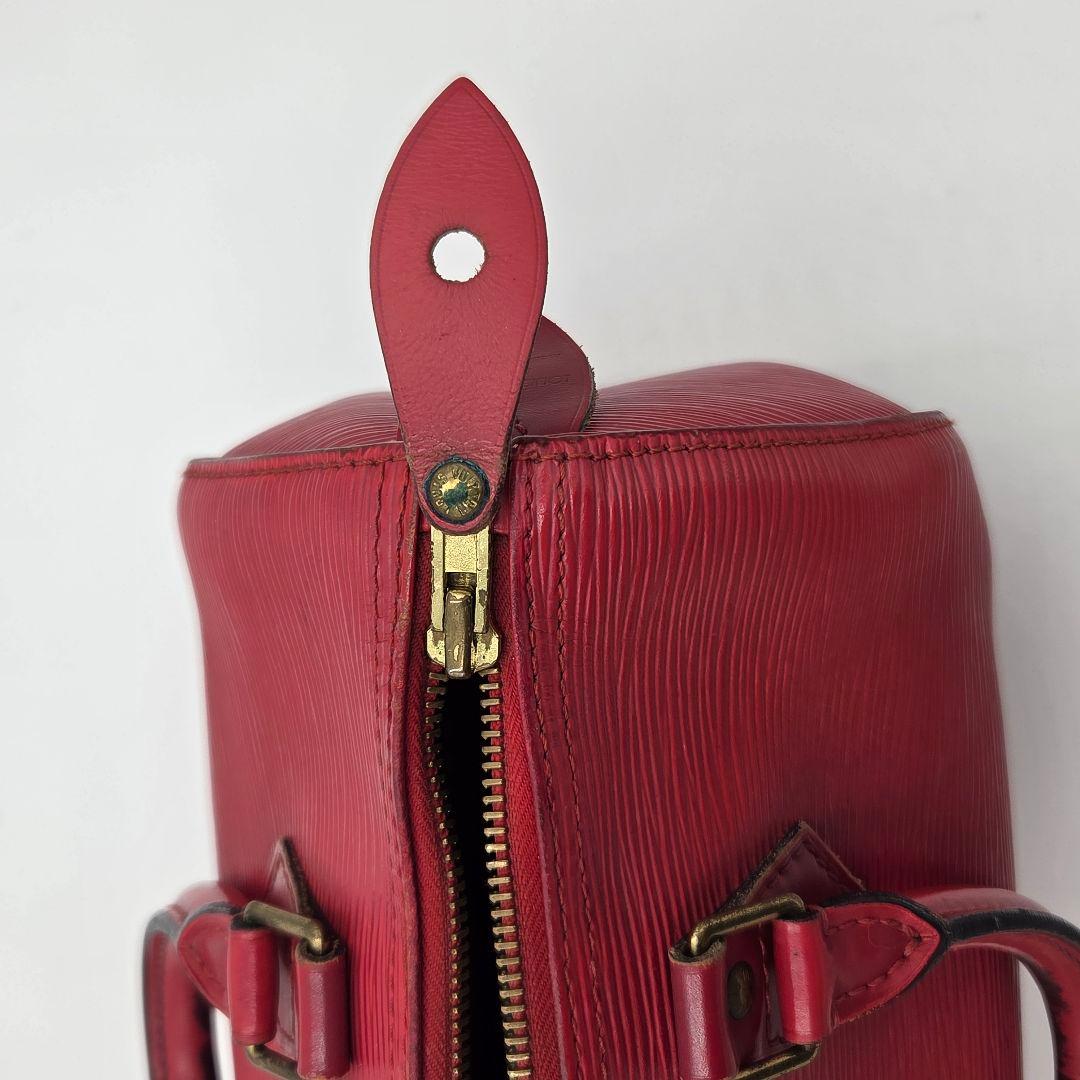 美品　ルイヴィトン エピ スピーディ 25 M59237 ミニボストンバッグ　赤