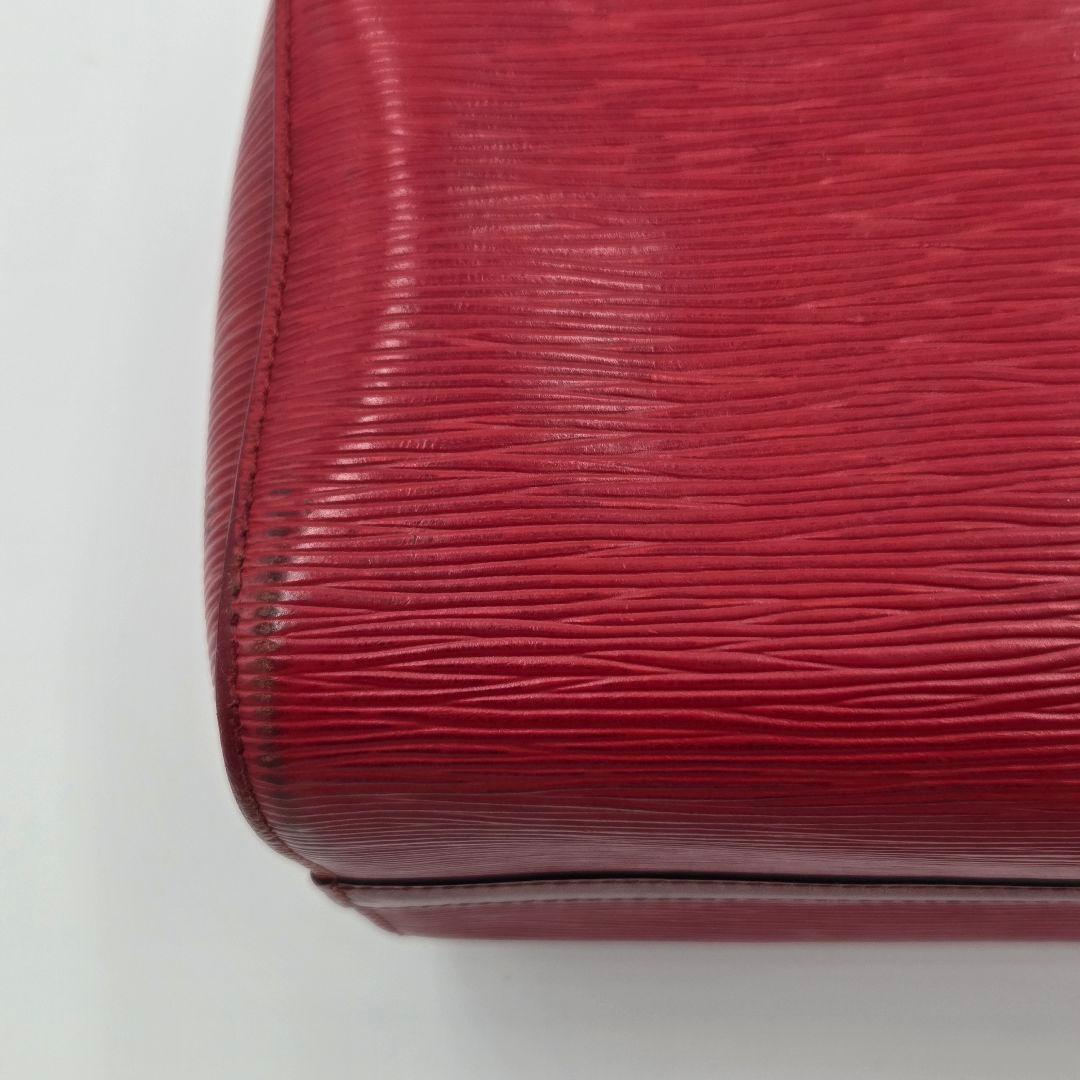 美品　ルイヴィトン エピ スピーディ 25 M59237 ミニボストンバッグ　赤