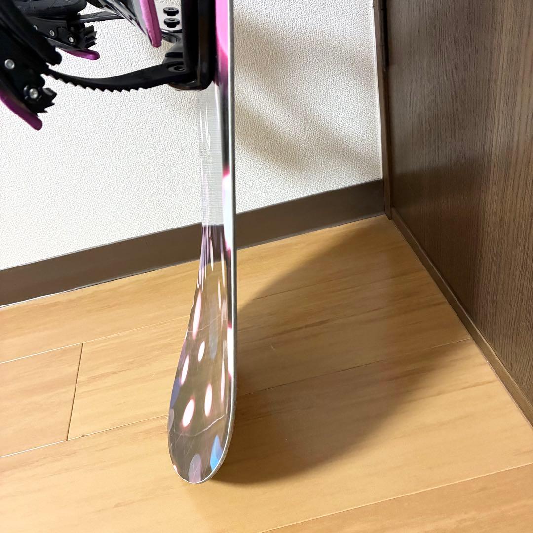 STELLA CRYSTAL スノーボード　140cm ヴィンディング　セット