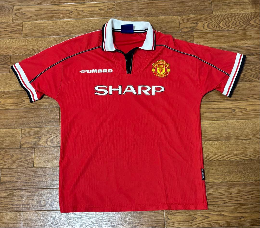 マンチェスターユナイテッド ユニフォーム 98/99 トレブル UMBRO L