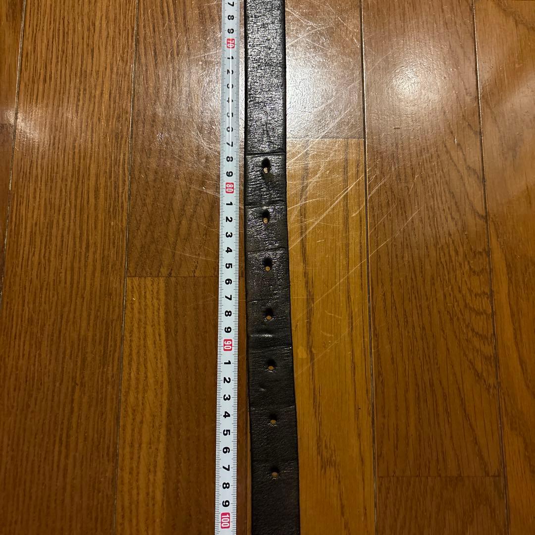 小物 julius leather belt