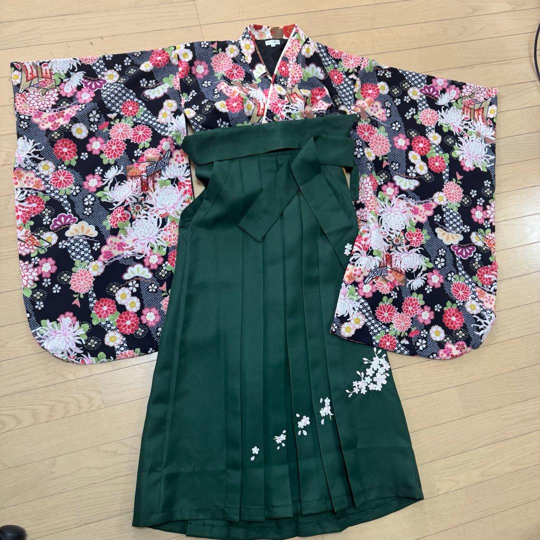 袴セット　卒業式に
