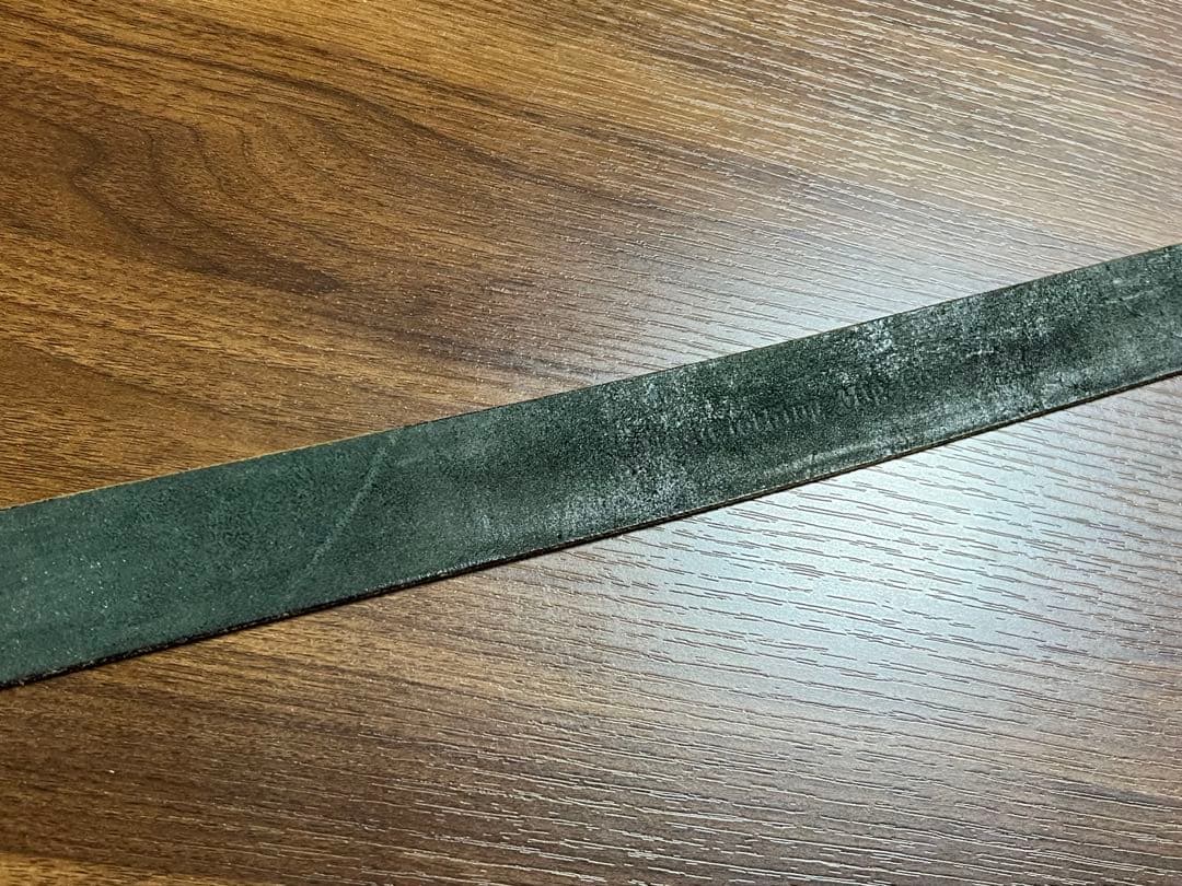 送料込 UES ウエス スクエアバックル ベルト ブラック サイズ30 アメカジ