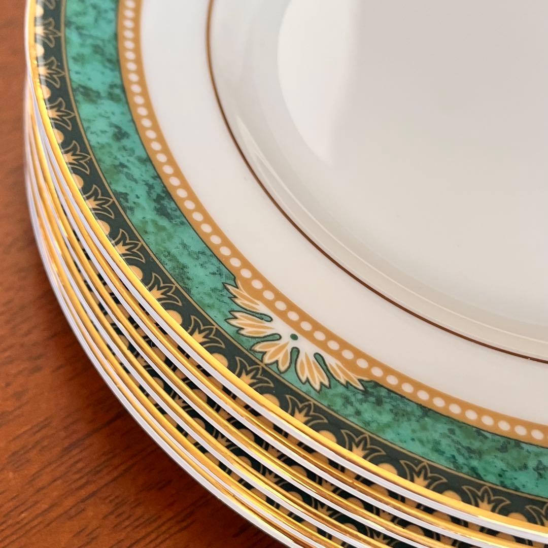 【美品】英国製　ウェッジウッド★ランボーン★ケーキ皿　6枚