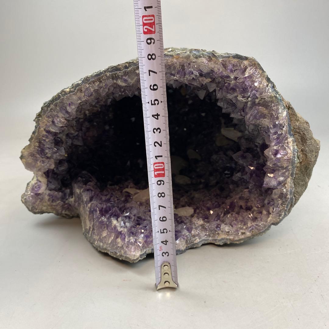 鑑賞石 アメジスト ドーム 原石 大型 約10.46kg 紫水晶 クリスタル