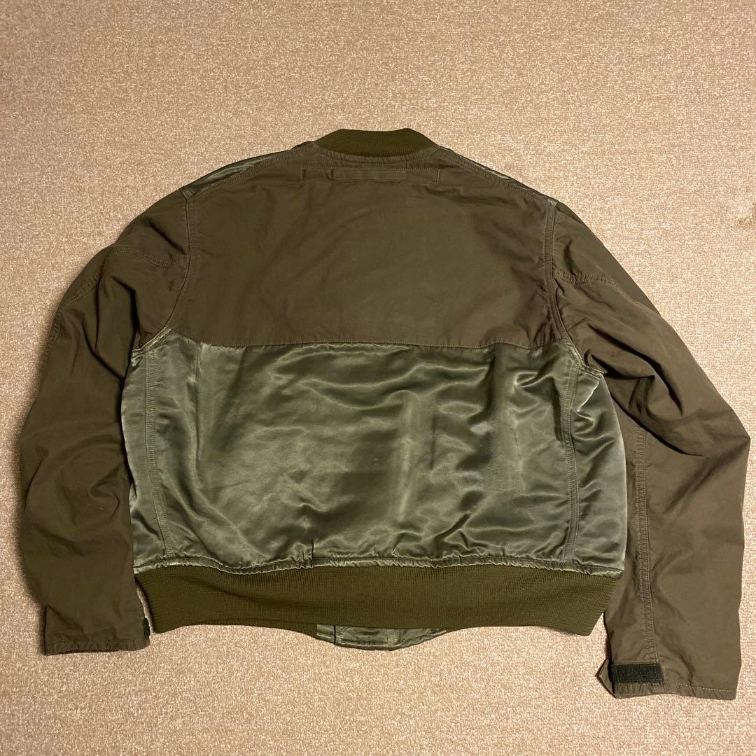 ナイジェルケーボン MA-1フライトジャケット オリーブグリーン