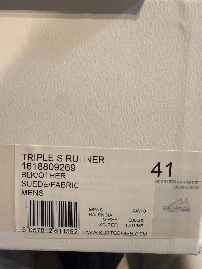 BALENCIAGA triple s サイズ41