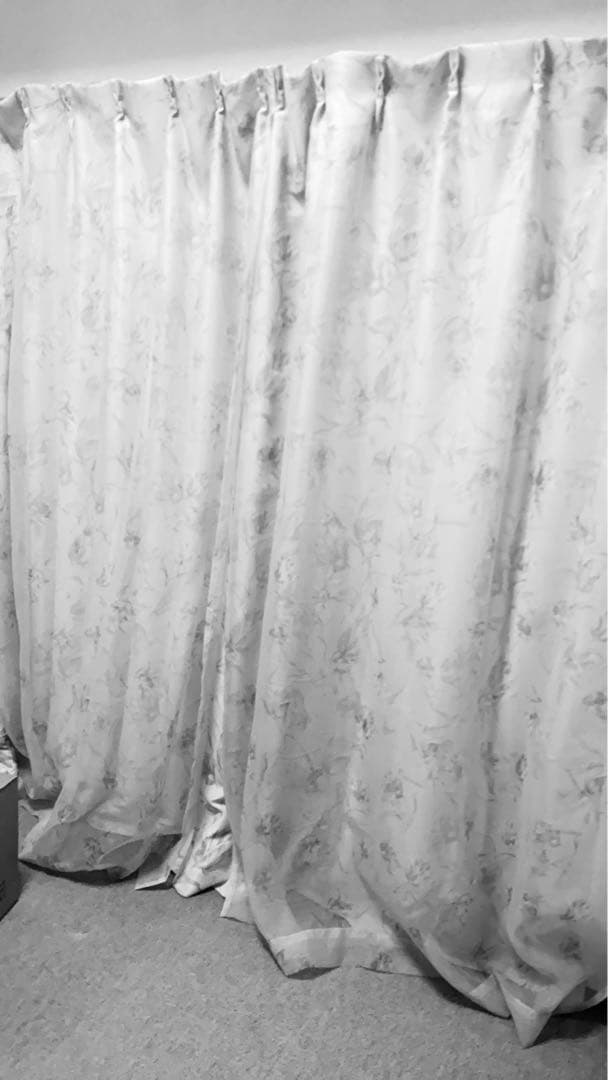 FrancFrancリリアWカーテン2枚セットH2000×W1000遮光2級