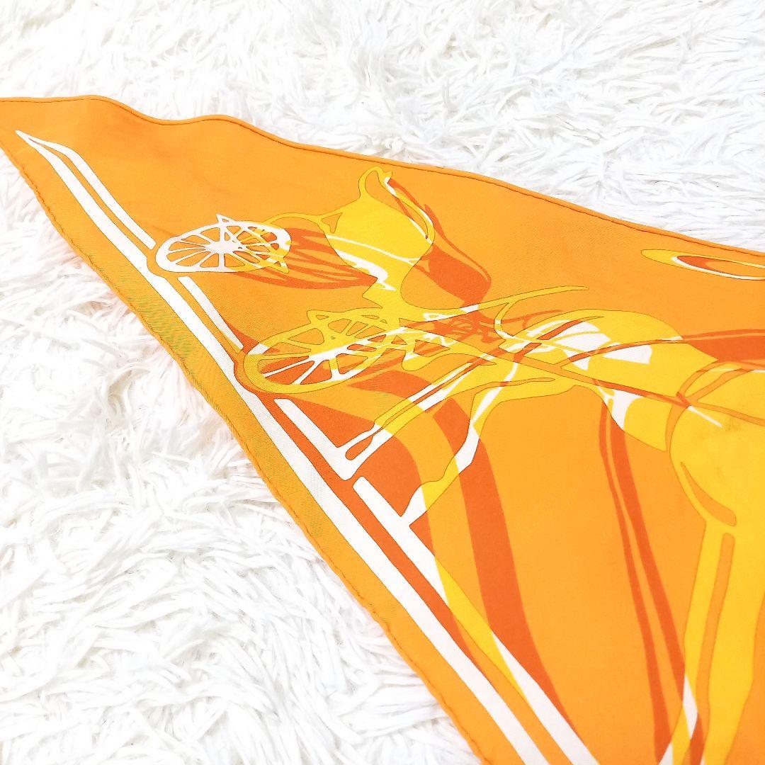 ●美品●　HERMES　カレーシュ　エラスティック　ポワントゥ　トライアングル