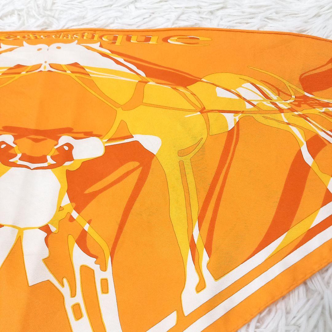 ●美品●　HERMES　カレーシュ　エラスティック　ポワントゥ　トライアングル