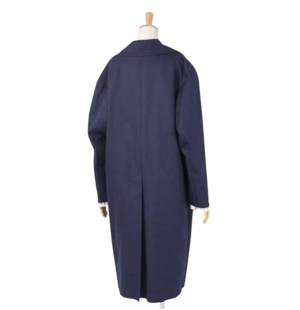 MARNIマルニ　コート ロング 42 ジャケット　ネイビー　トレンチスプリング
