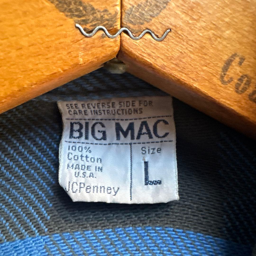 BIG MAC 70年代 ヘビーネルシャツ