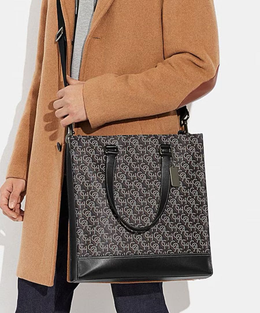 COACH グラハムストラクチャードトート・シグネチャー モノグラム CE749