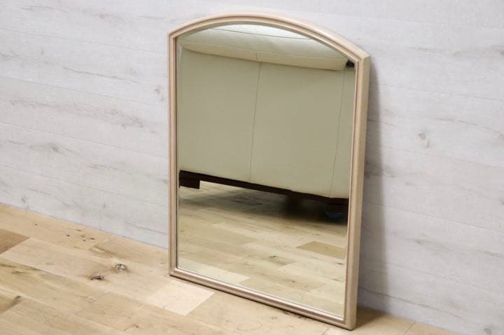 GMET380B○壁掛けミラー ウォールミラー 鏡 姿見 シンプルモダン 木製