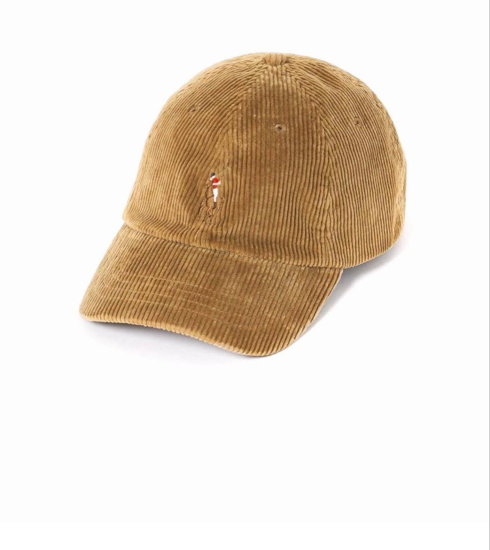 完売品 POLO RALPH LAUREN コーデュロイキャップ