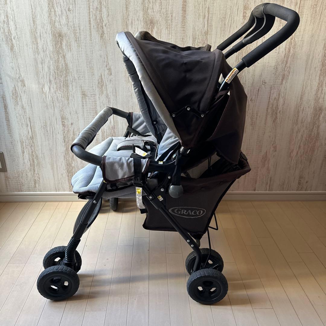 【美品】グレコ GRACO DuoSport デュオスポーツ ベビーカーおまけ付