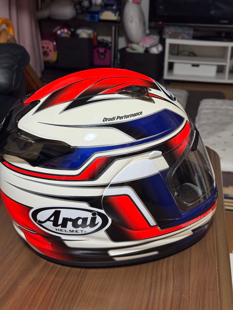 Arai フルフェイスヘルメット アライ トリコロール　希少　美品