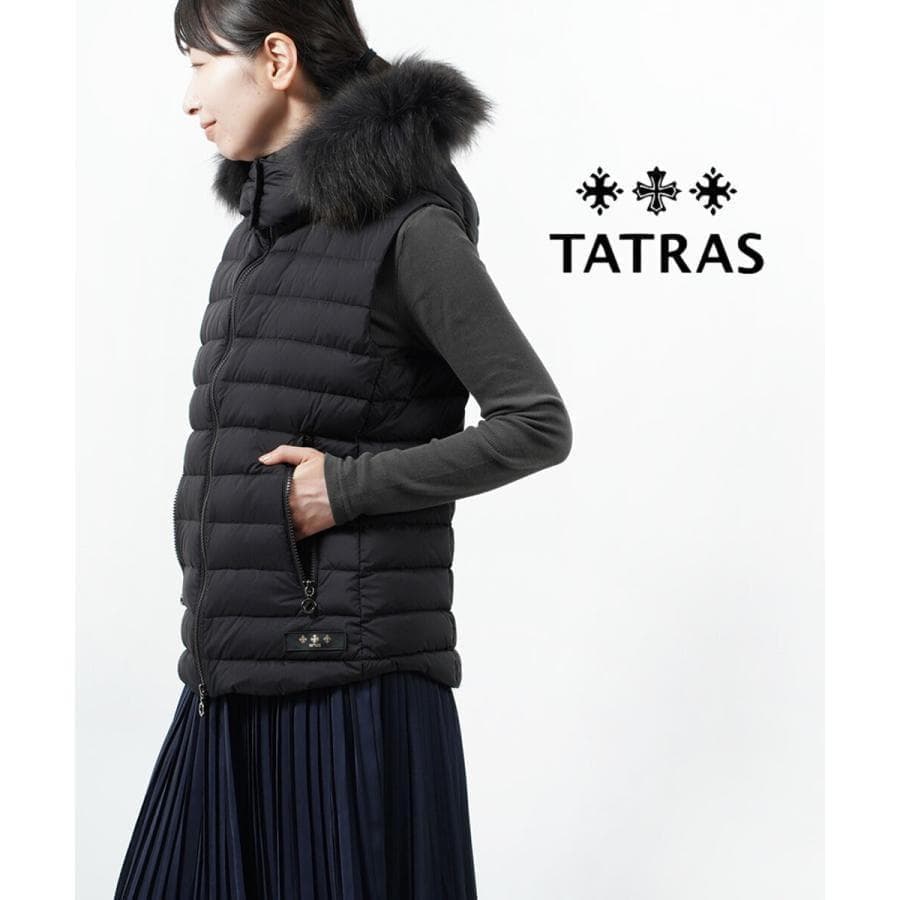 【美品】タトラス　TATRAS　ORSIERA オルシエラ 　ダウンベスト　黒