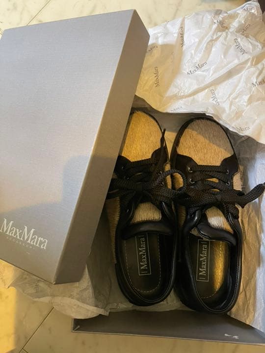 ha 　Max Mara ハラコ　スニーカー　美品