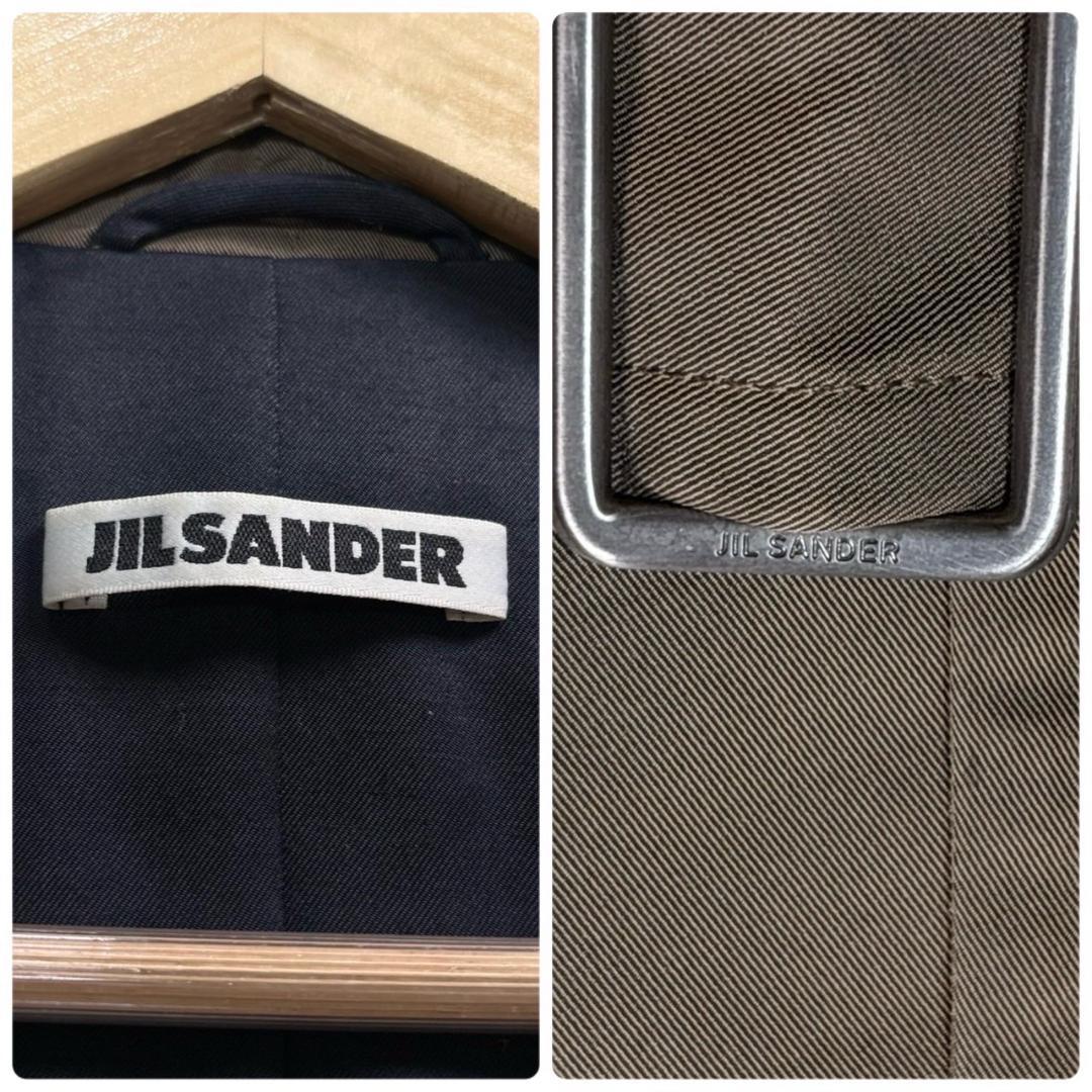 JIL SANDER ジルサンダー ブラウン トレンチコート 36