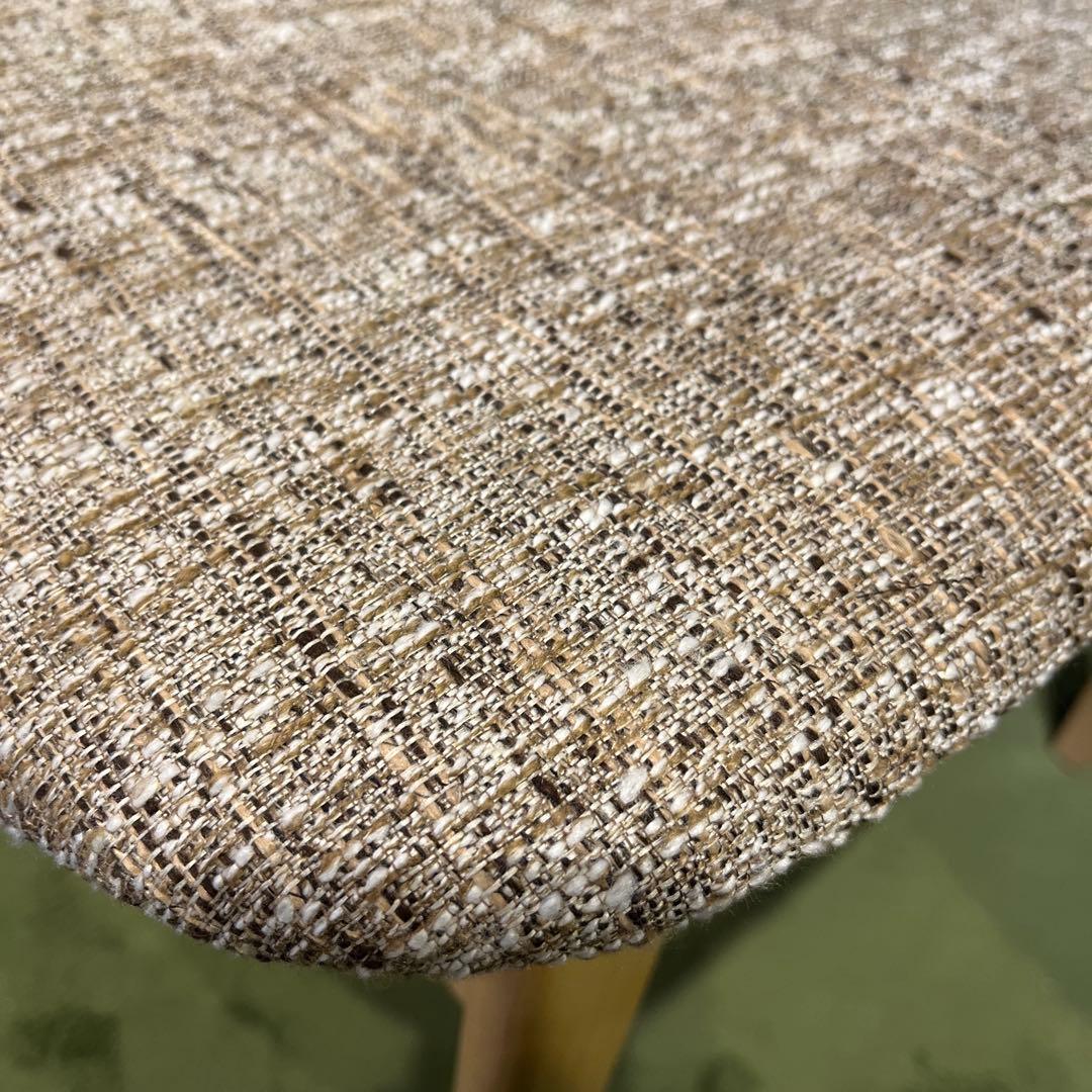 ２脚セット　軽量　ナチュラル　ブナ材　ブークレ　ダイニングチェア　モカブラウン