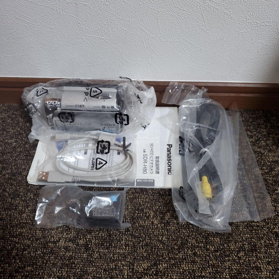 Panasonic パナソニック SDR-H80 SD/HDD ビデオカメラ