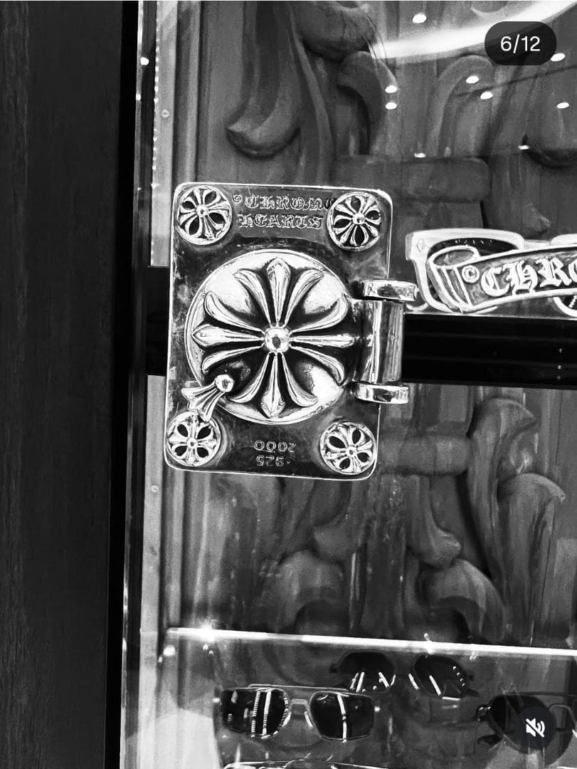 CHROME HEARTS CHプラス キャビネット カバー SV925 非売品