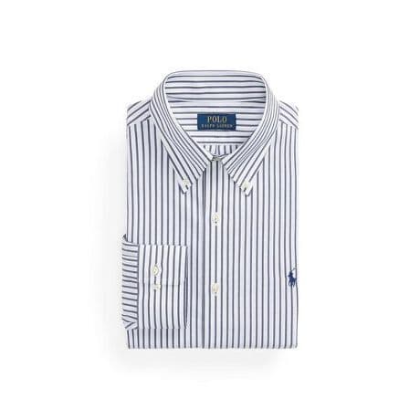 ポロラルフローレン　クラシック フィット ストライプド ポプリン シャツ