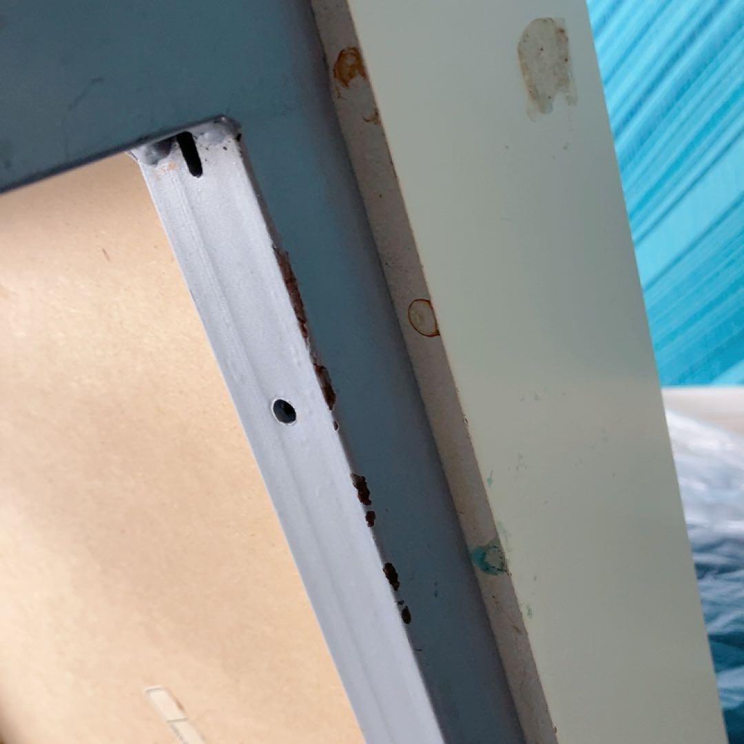 フランスベッド サイドテーブル② 引き出し オフホワイト リメイク DIY