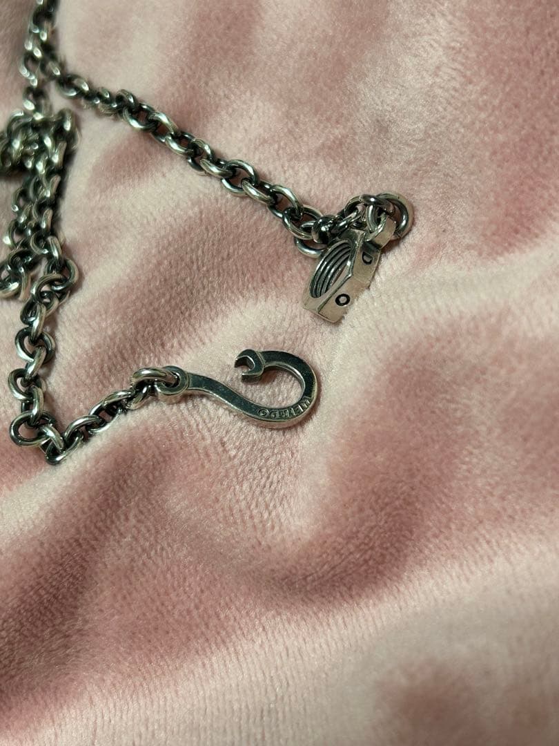 美品！WEIRDO JEWELRYウィアードジュエリーSILVERナットチェーン