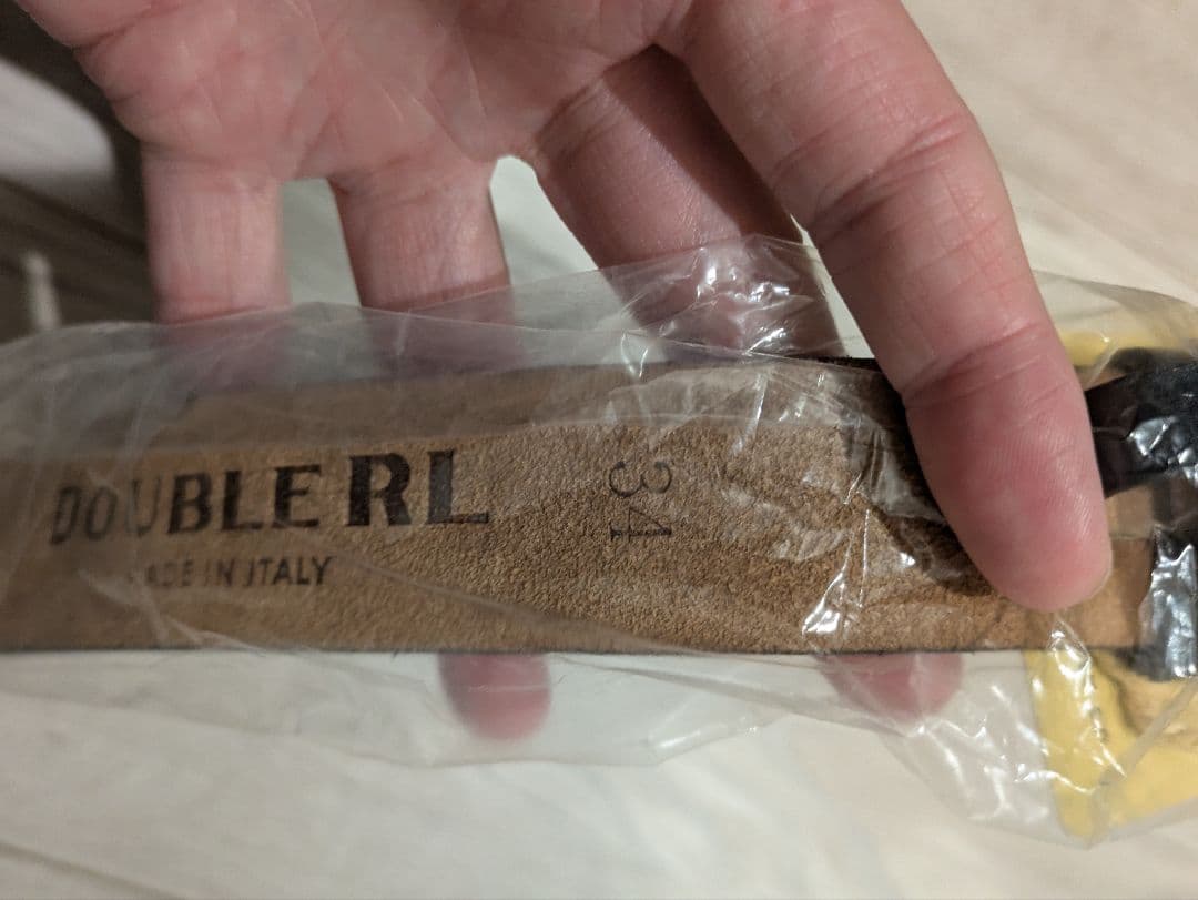DOUBLE RL ベルト 新品　34