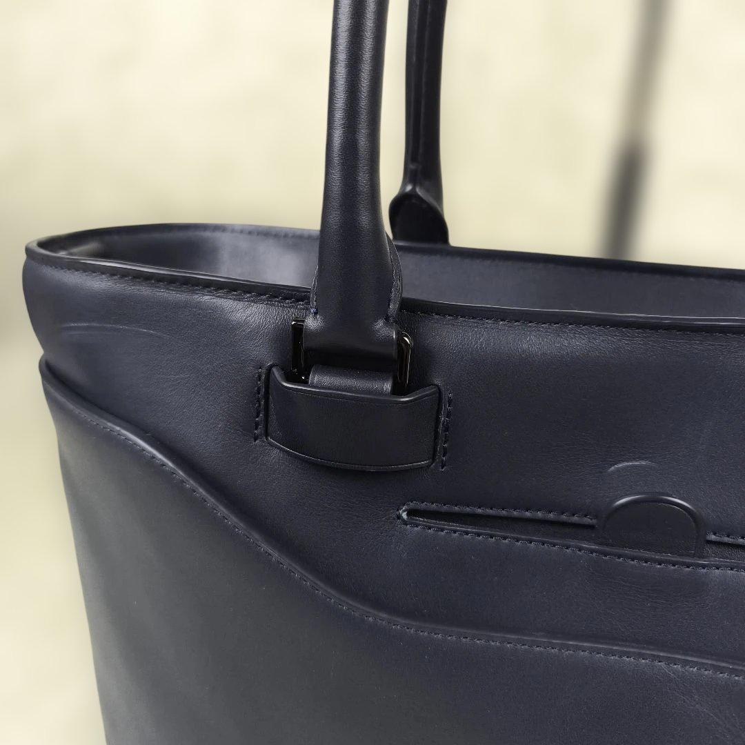 ✨極美品✨ COLE HAAN コールハーン トートバッグ 2way 肩掛け 紺