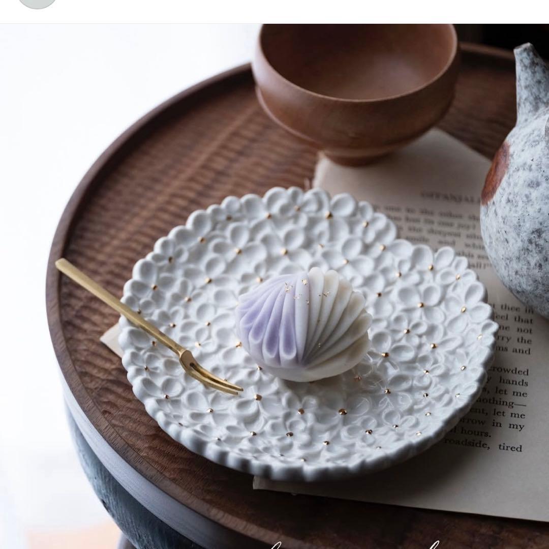 【新品未使用】つちのわ 石黒美佐緒 花守 白×ゴールド