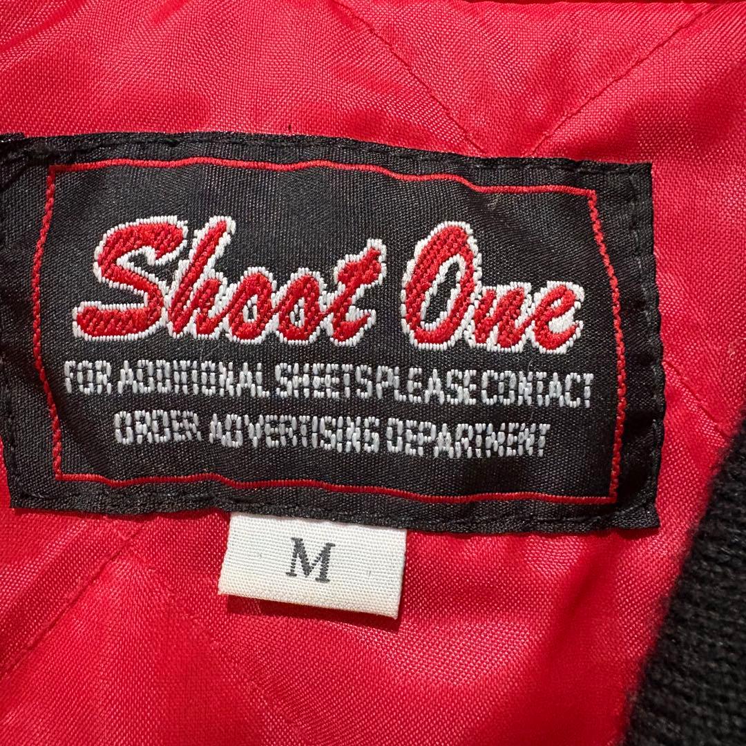 『最終値下げ』90S　別珍　SHOOT ONE　ドクロ刺繍　スカジャン　売り切り