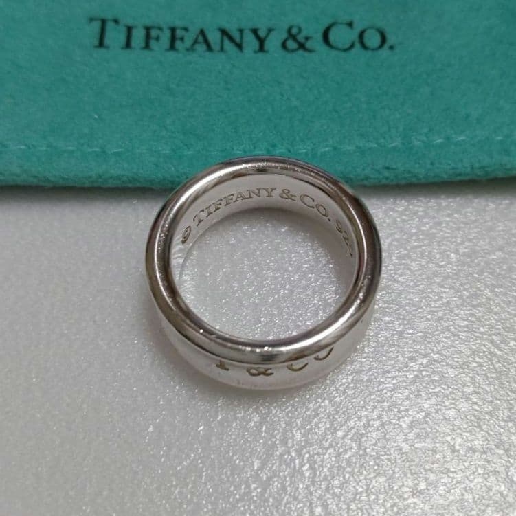 専用です TIFFANY ティファニー ナローリング 8号 シルバー