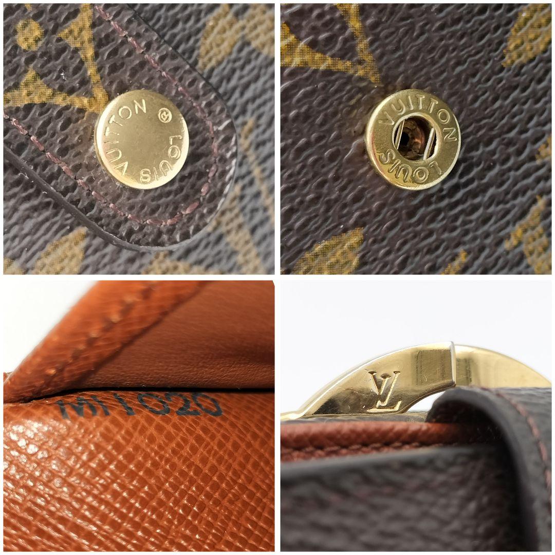 ゆささん✨ルイヴィトン モノグラム ポルトフォイユ ヴィエノワ がま口 折り財布