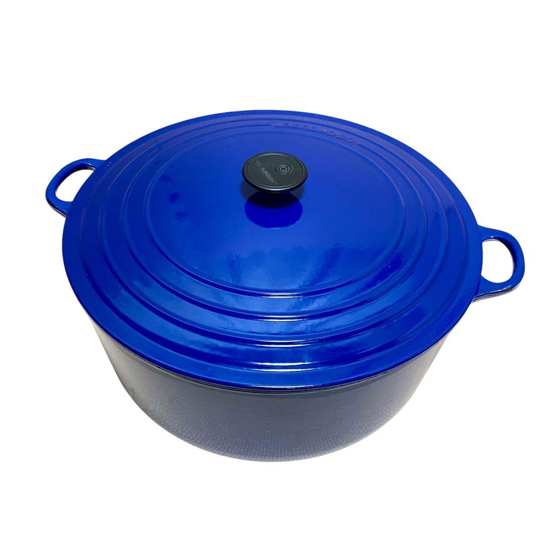 中古 レア品 Le Creuset　ル・クルーゼ ココットロンド 34㎝